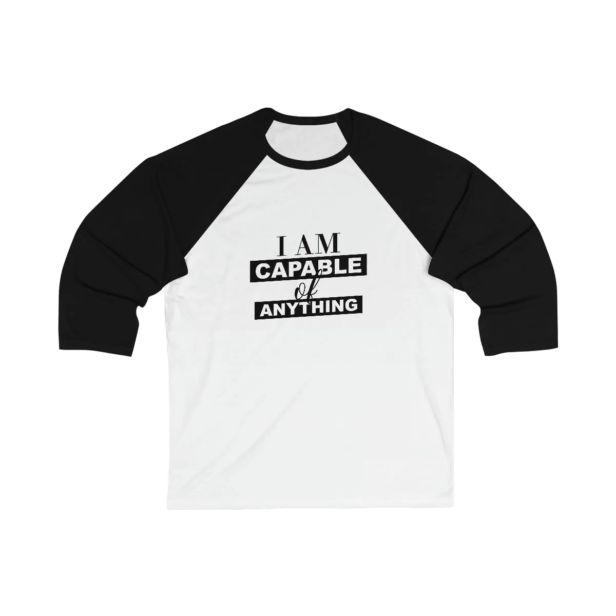 Affirmation Feminist Pro Choice Long Sleeve Shirt Unisex Size - I Am Capable Of Anything