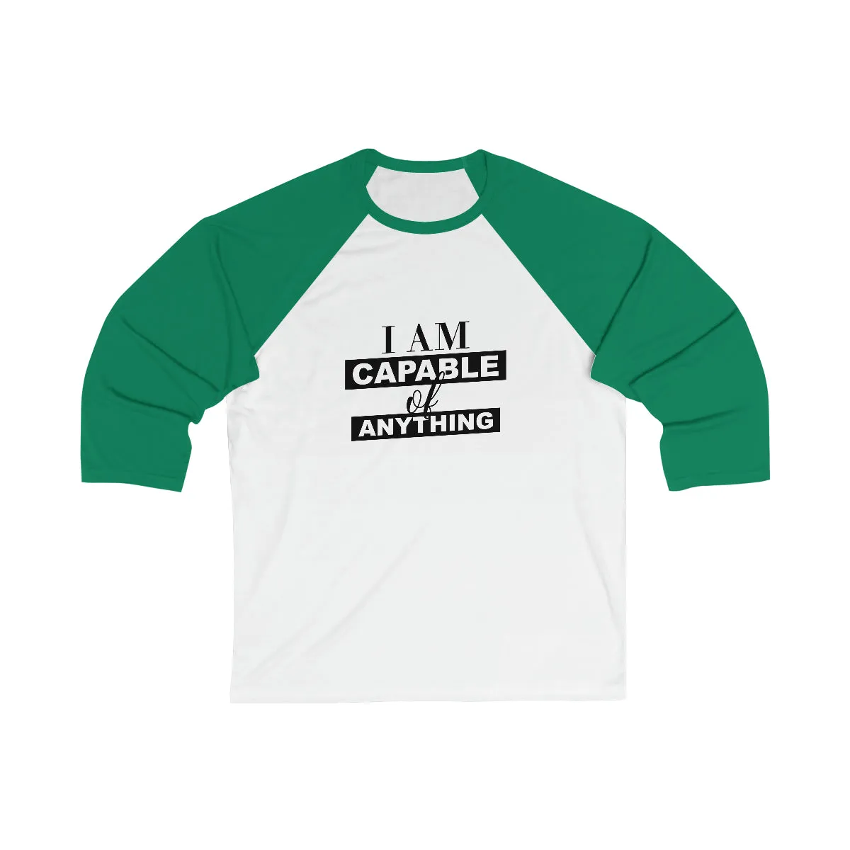 Affirmation Feminist Pro Choice Long Sleeve Shirt Unisex Size - I Am Capable Of Anything