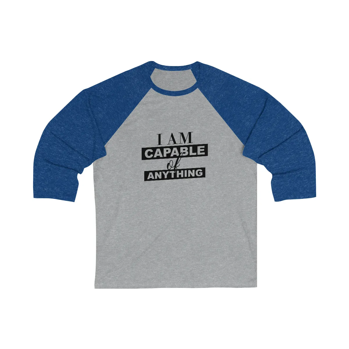 Affirmation Feminist Pro Choice Long Sleeve Shirt Unisex Size - I Am Capable Of Anything