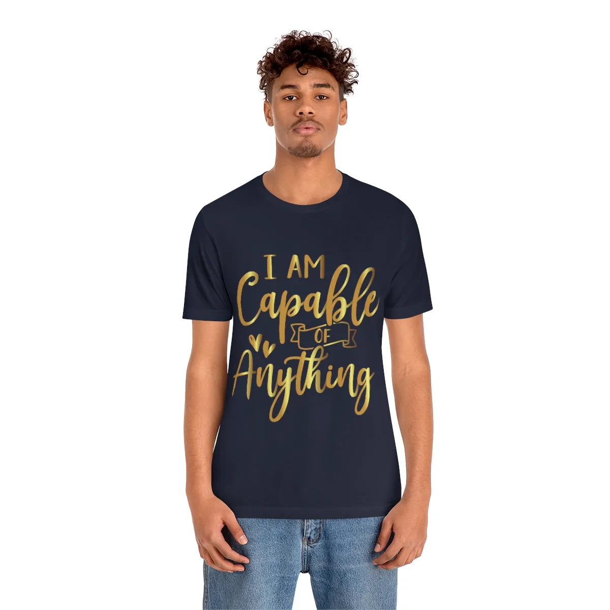 Affirmation Feminist Pro Choice T-Shirt Unisex Size, I Am Capable Of Anything