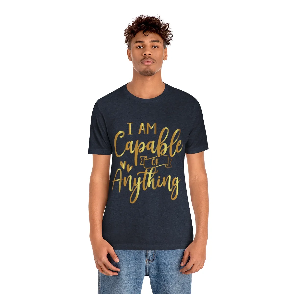 Affirmation Feminist Pro Choice T-Shirt Unisex Size, I Am Capable Of Anything