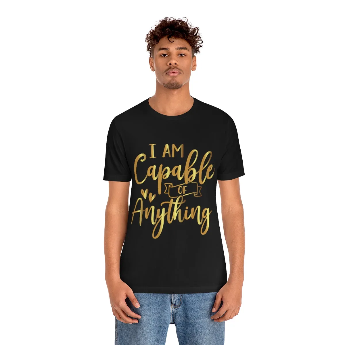 Affirmation Feminist Pro Choice T-Shirt Unisex Size, I Am Capable Of Anything