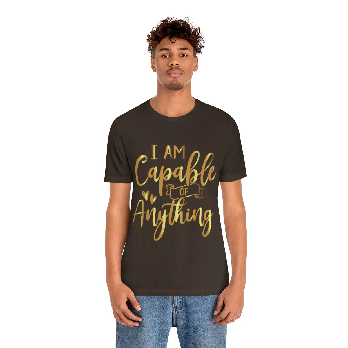 Affirmation Feminist Pro Choice T-Shirt Unisex Size, I Am Capable Of Anything