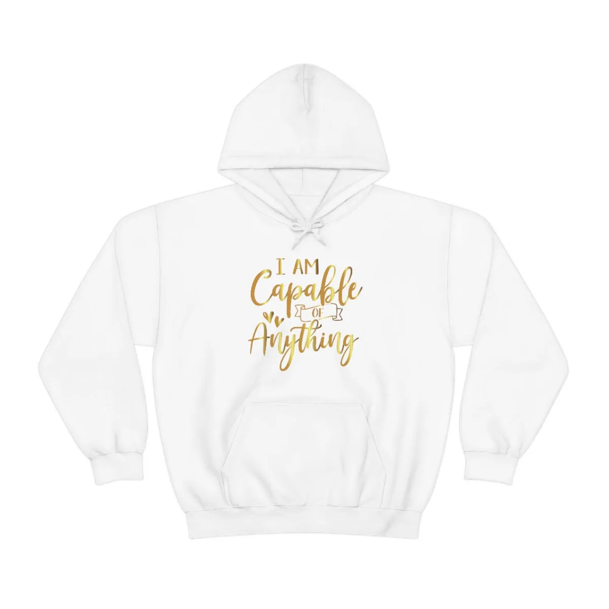 Affirmation Feminist Pro Choice Unisex Hoodie - I Am Capable Of Anything