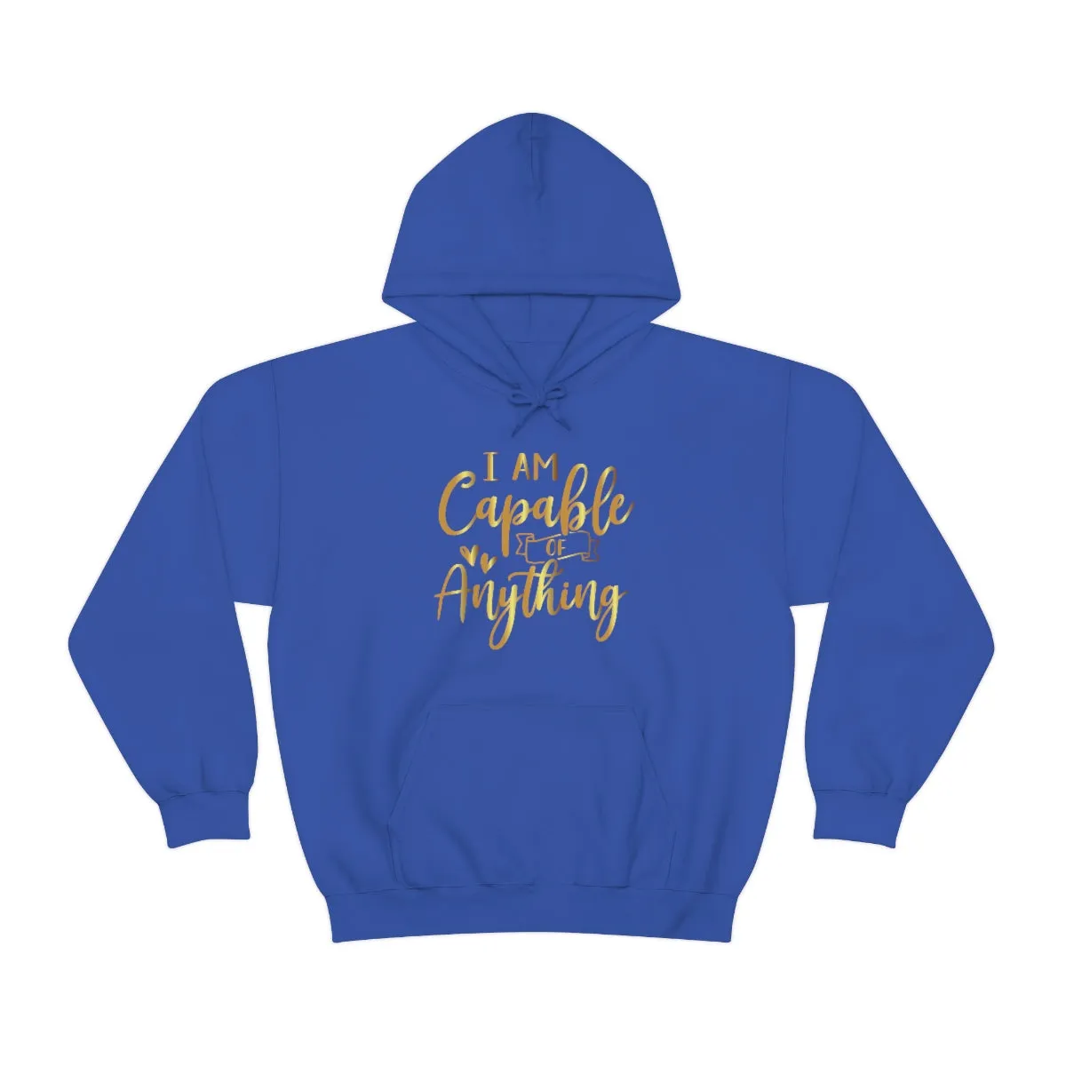 Affirmation Feminist Pro Choice Unisex Hoodie - I Am Capable Of Anything
