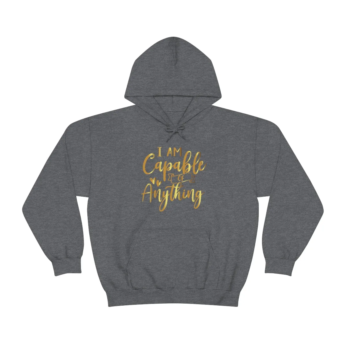 Affirmation Feminist Pro Choice Unisex Hoodie - I Am Capable Of Anything