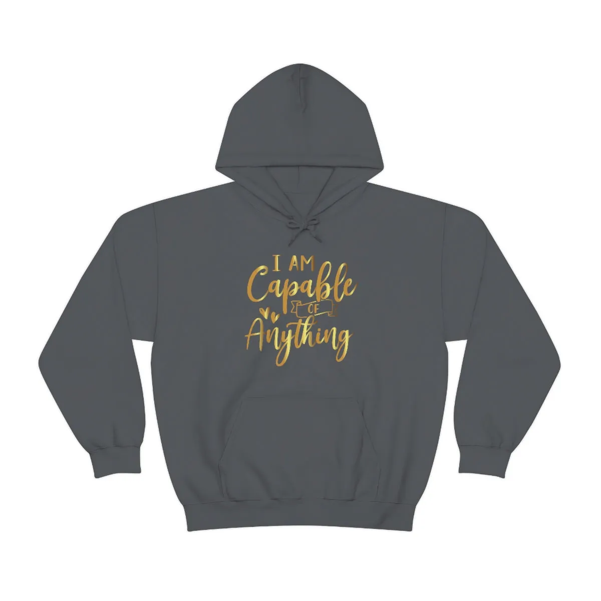 Affirmation Feminist Pro Choice Unisex Hoodie - I Am Capable Of Anything