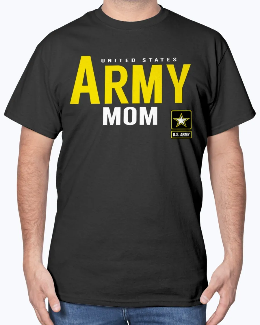 Army Mom United States with Logo T-shirts