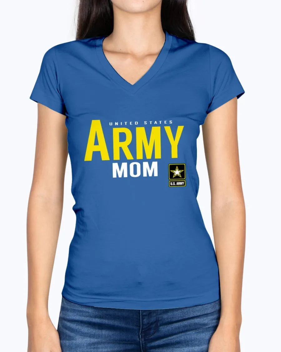Army Mom United States with Logo T-shirts
