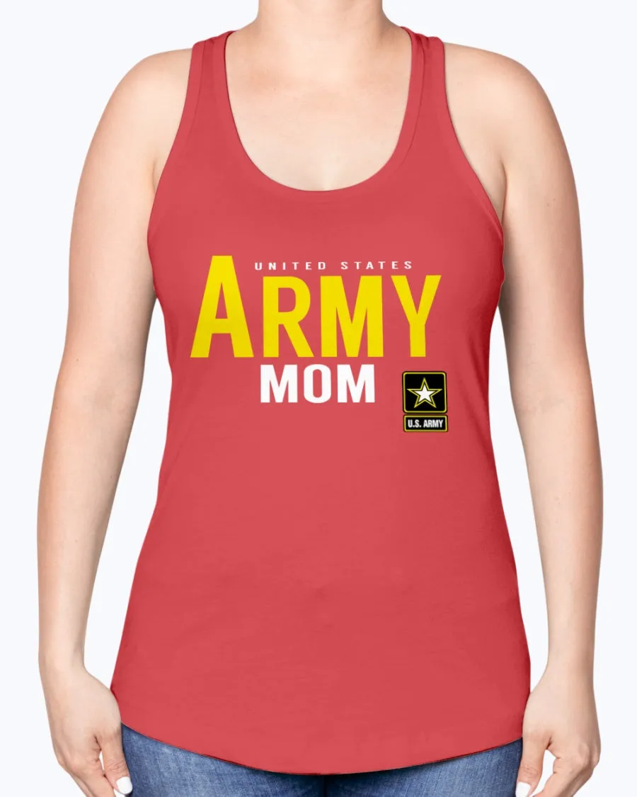 Army Mom United States with Logo T-shirts