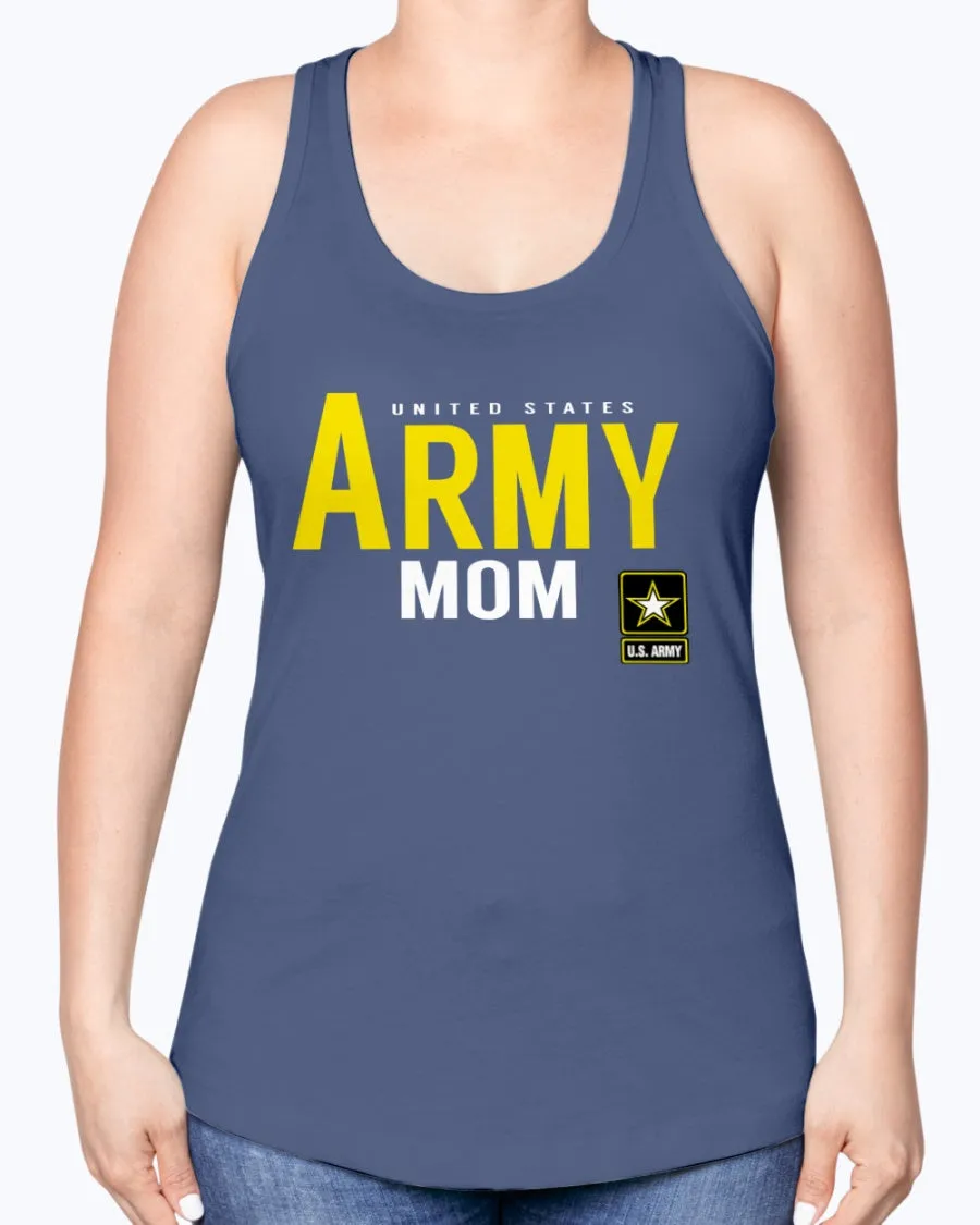 Army Mom United States with Logo T-shirts