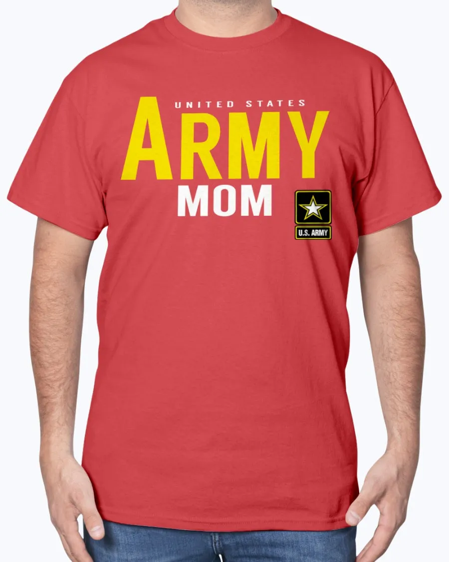 Army Mom United States with Logo T-shirts