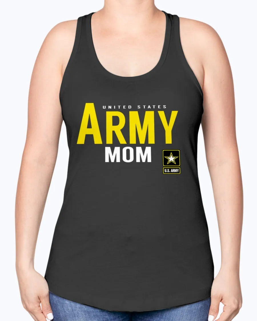 Army Mom United States with Logo T-shirts