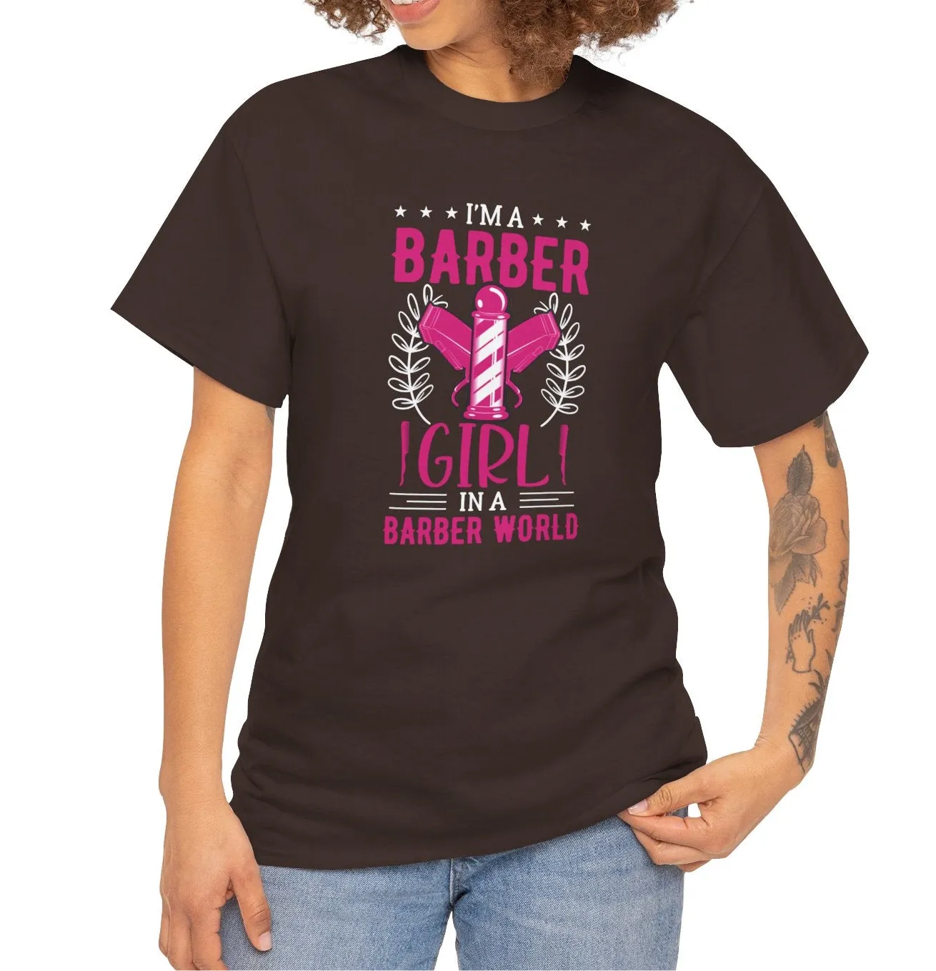 Barber Girl -Cotton Tee