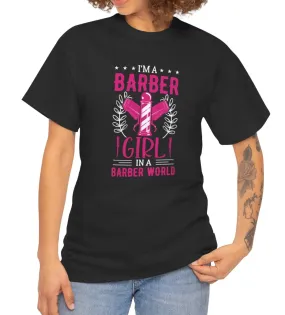 Barber Girl -Cotton Tee