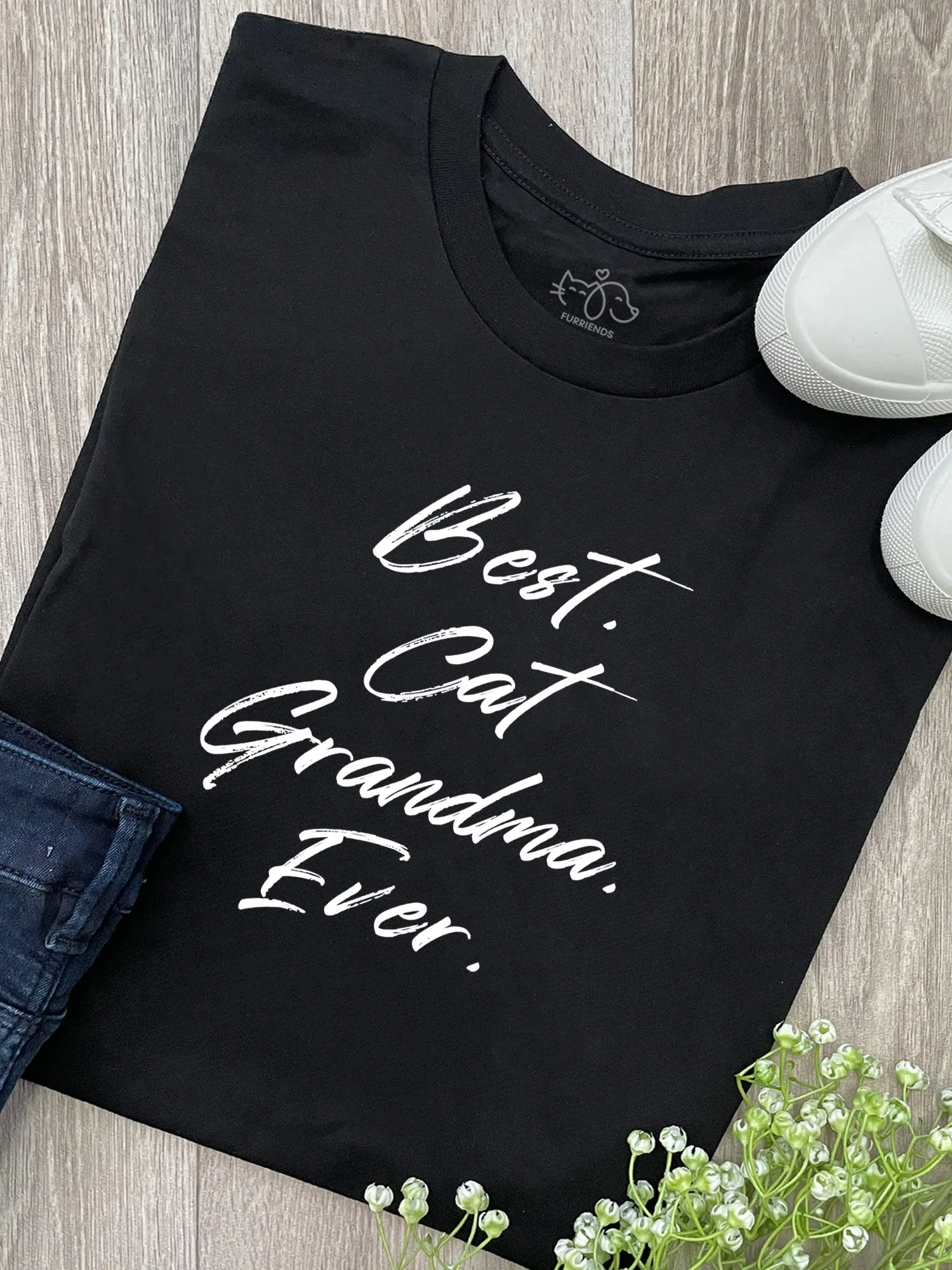 Best. Cat Grandma. Ever. Ava Women's Regular Fit Tee