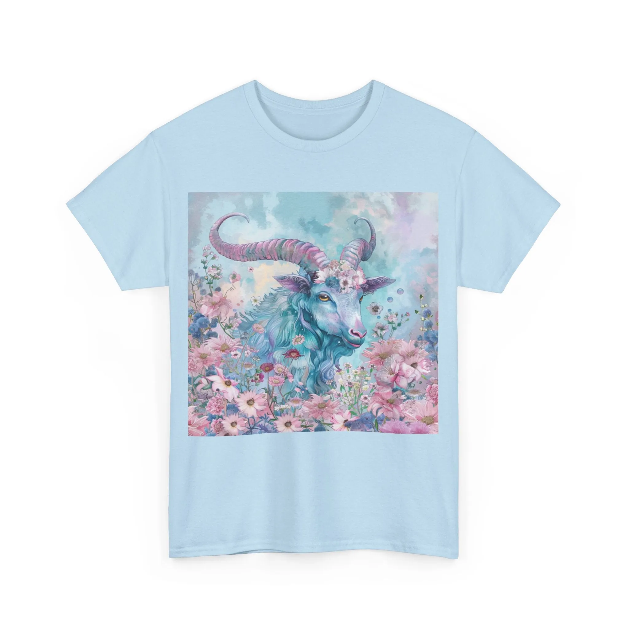 capricorn zodiac Unisex Heavy Cotton Tee