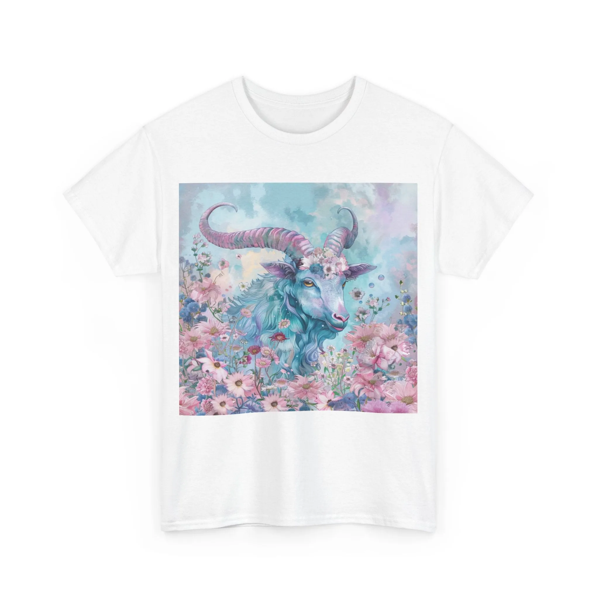 capricorn zodiac Unisex Heavy Cotton Tee