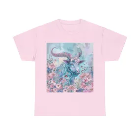 capricorn zodiac Unisex Heavy Cotton Tee