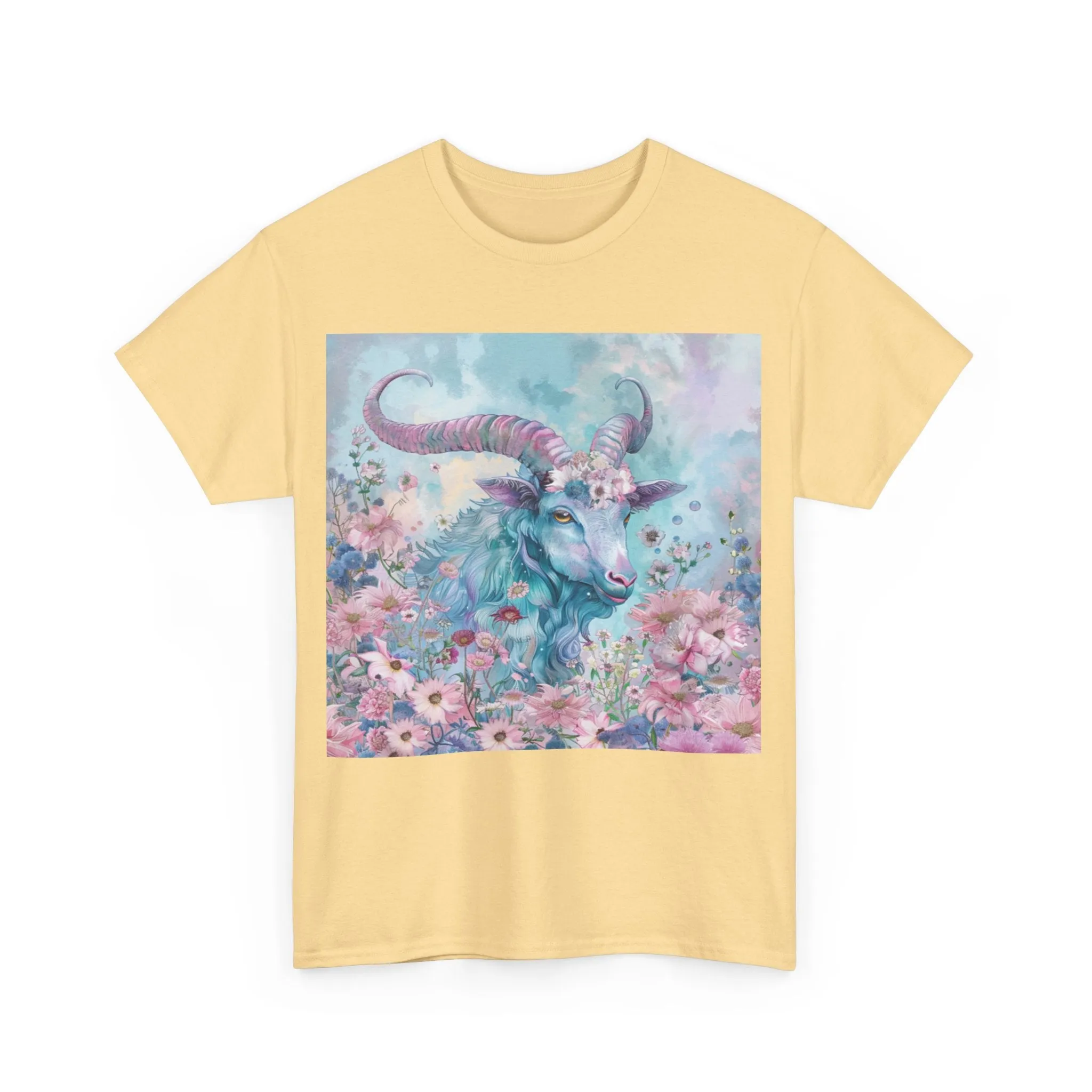 capricorn zodiac Unisex Heavy Cotton Tee
