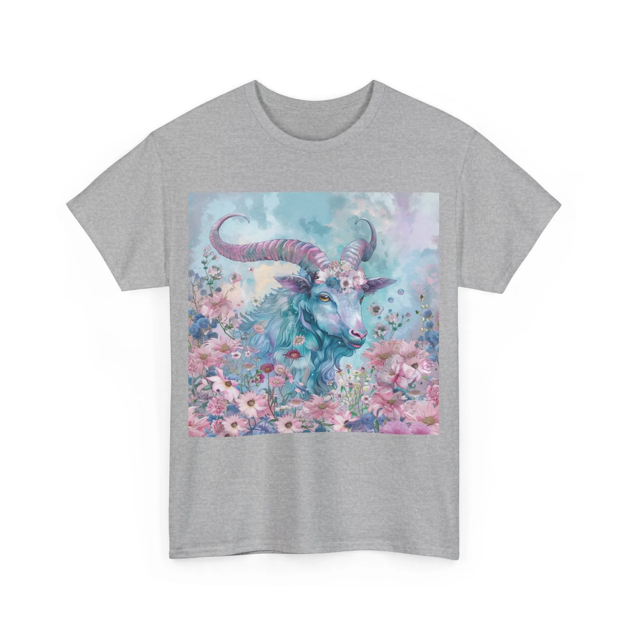 capricorn zodiac Unisex Heavy Cotton Tee