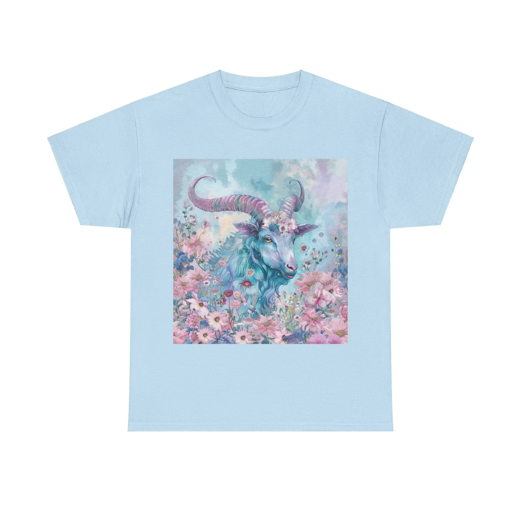 capricorn zodiac Unisex Heavy Cotton Tee