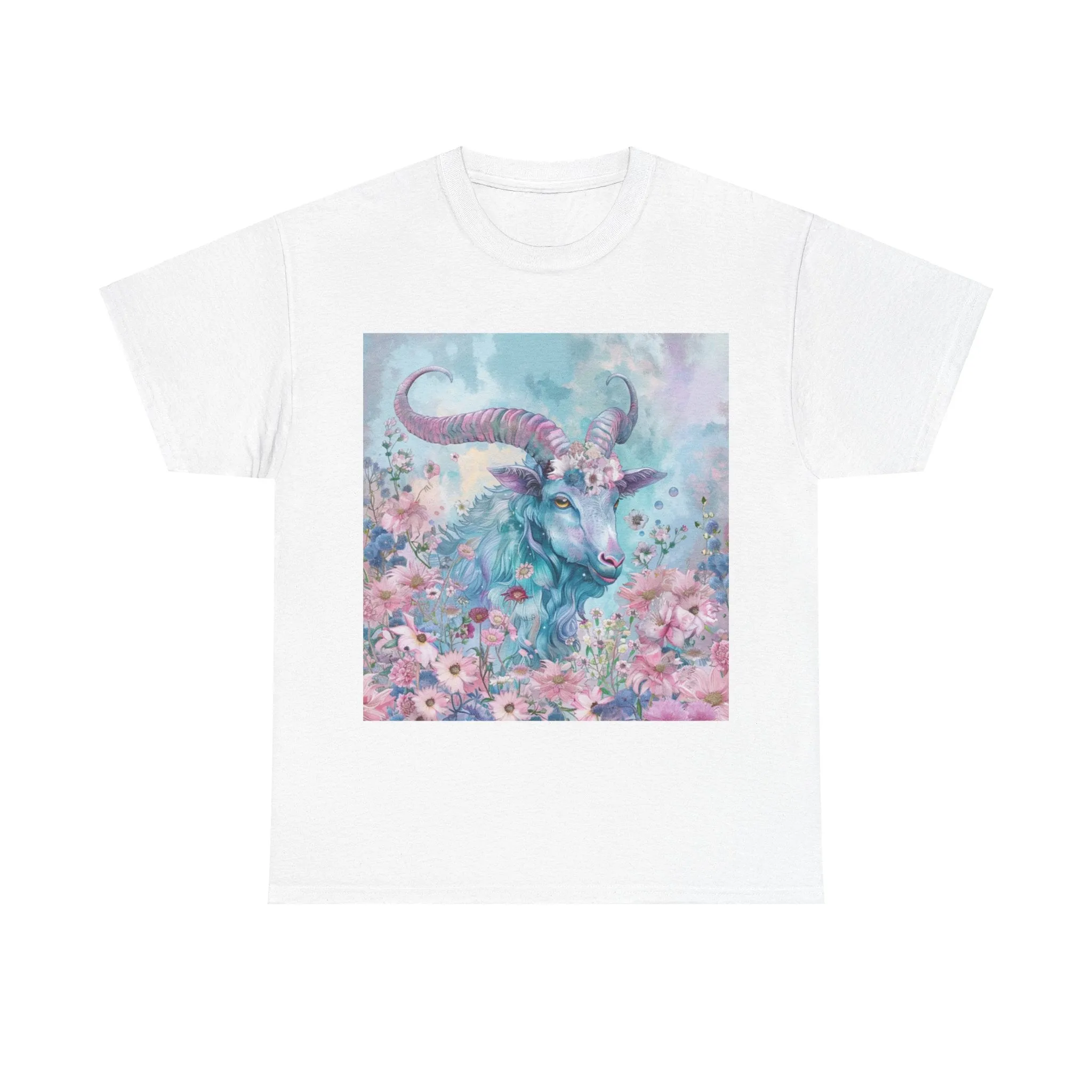 capricorn zodiac Unisex Heavy Cotton Tee