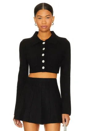 Cardigan MAJORELLE Solveig, black