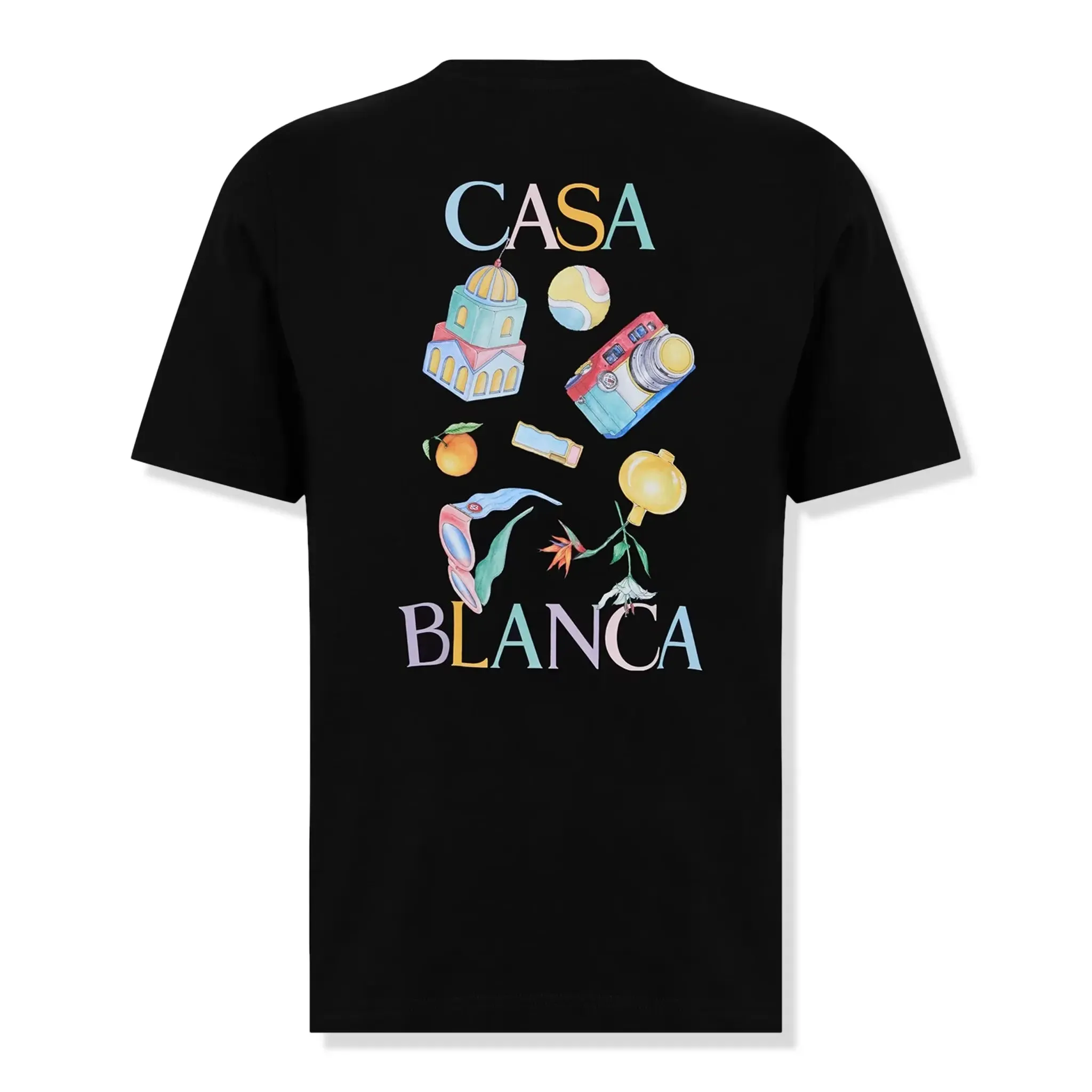 Casablanca Casa Objets En Vrac Black T Shirt