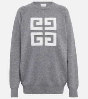 Cashmere sweater 4G GIVENCHY, gray