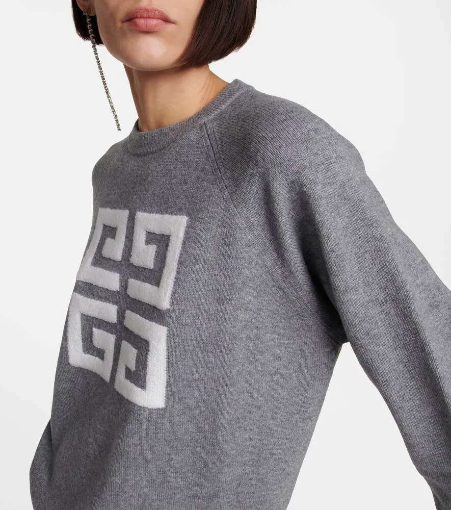 Cashmere sweater 4G GIVENCHY, gray