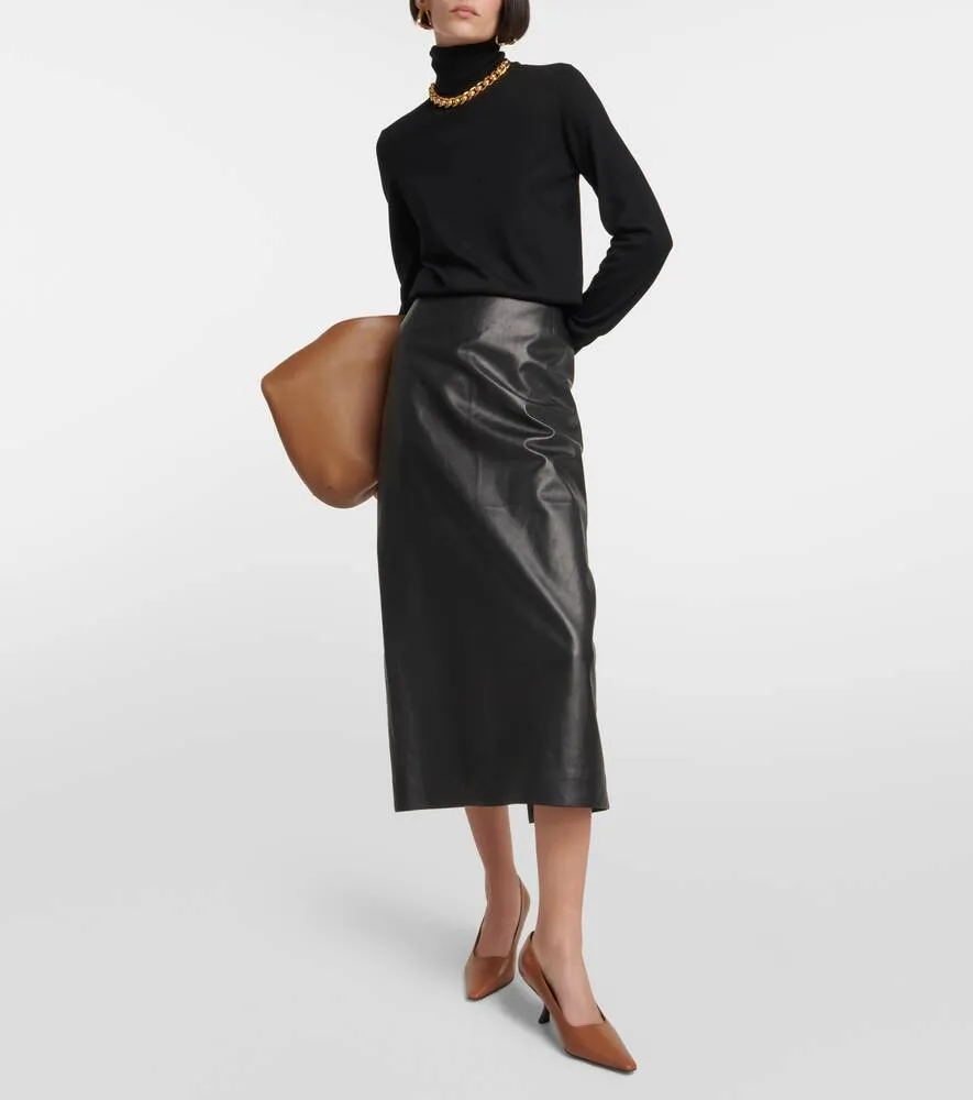 Cashmere sweater Piuma LORO PIANA, black