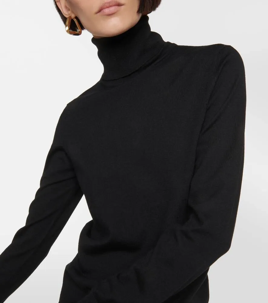 Cashmere sweater Piuma LORO PIANA, black