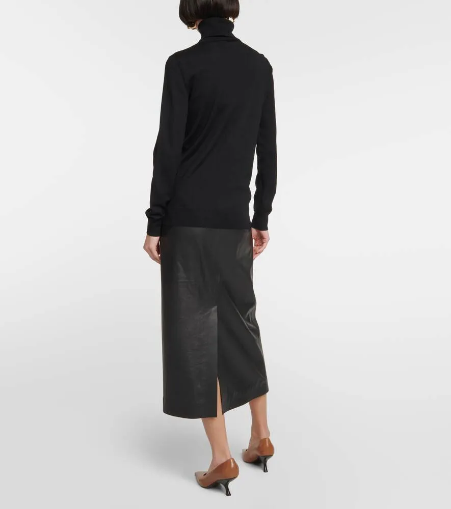 Cashmere sweater Piuma LORO PIANA, black