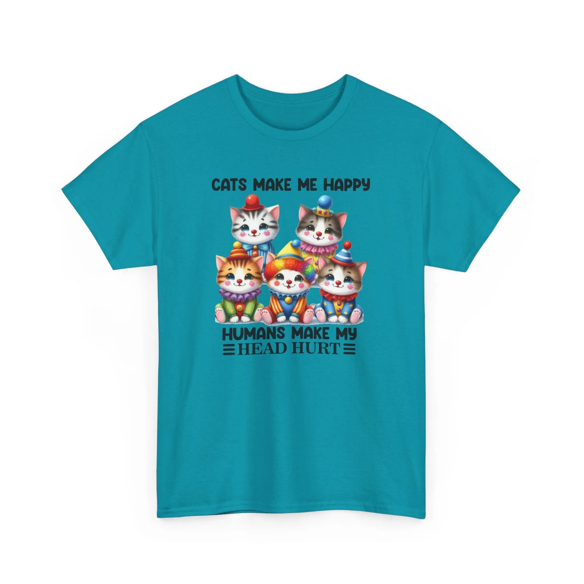 Cats Make Me Happy Tee