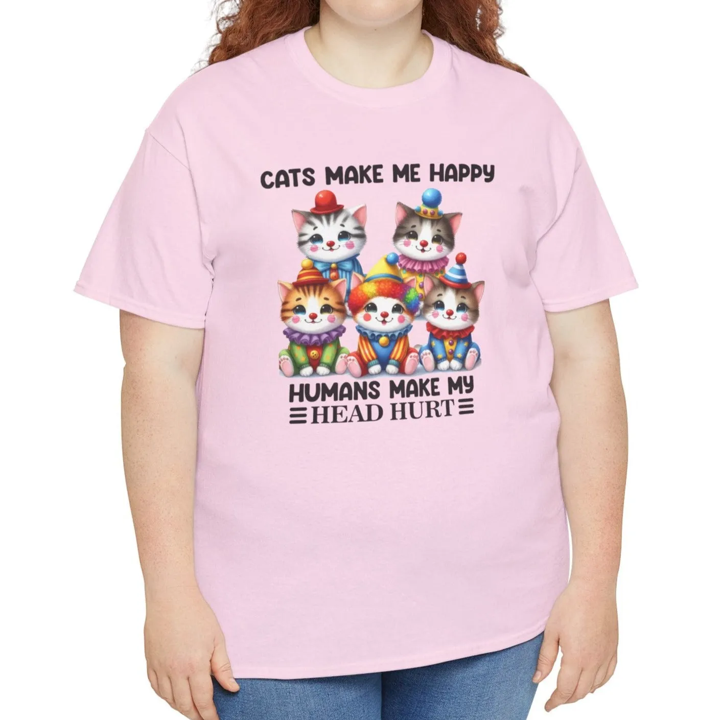 Cats Make Me Happy Tee