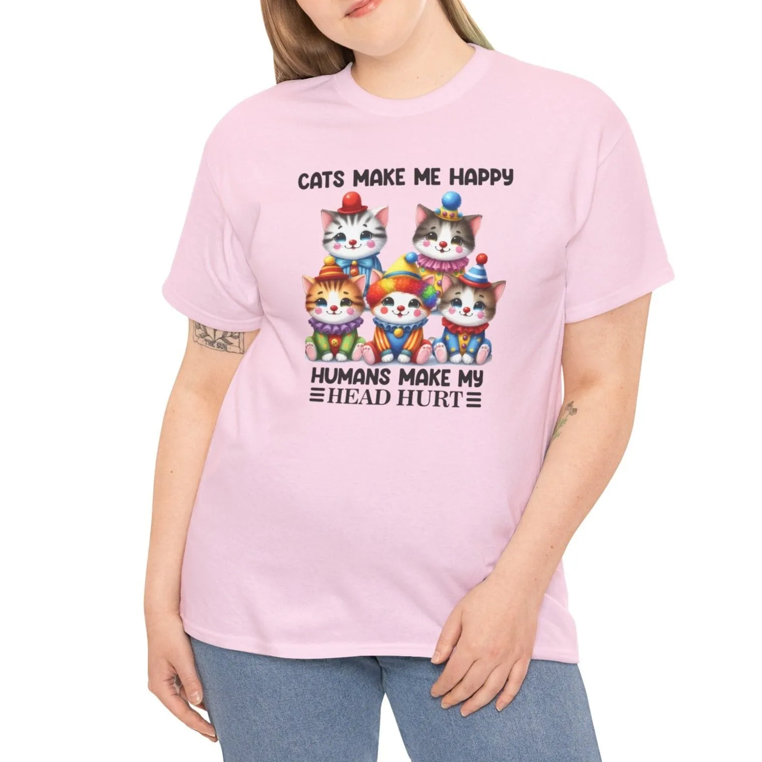Cats Make Me Happy Tee