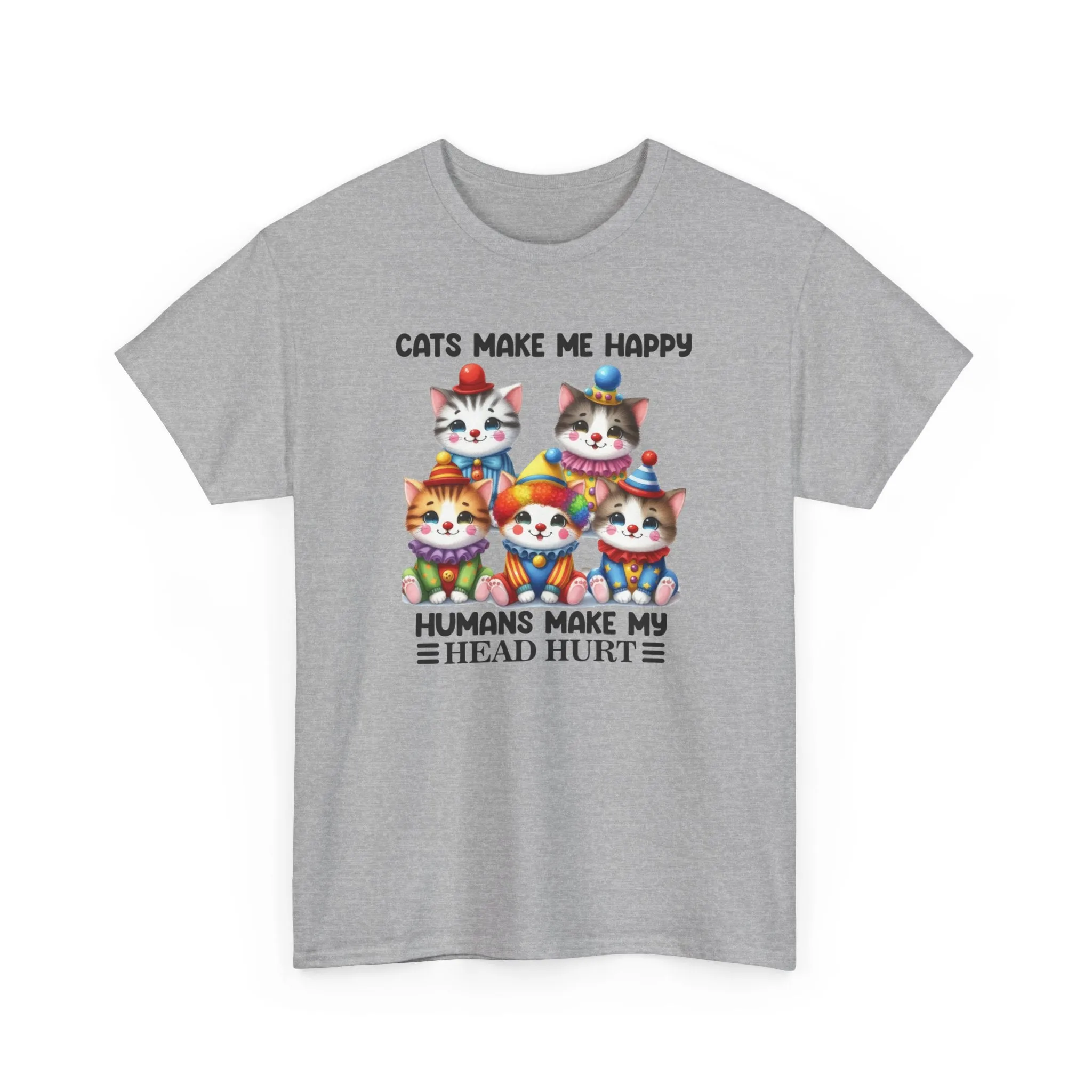 Cats Make Me Happy Tee