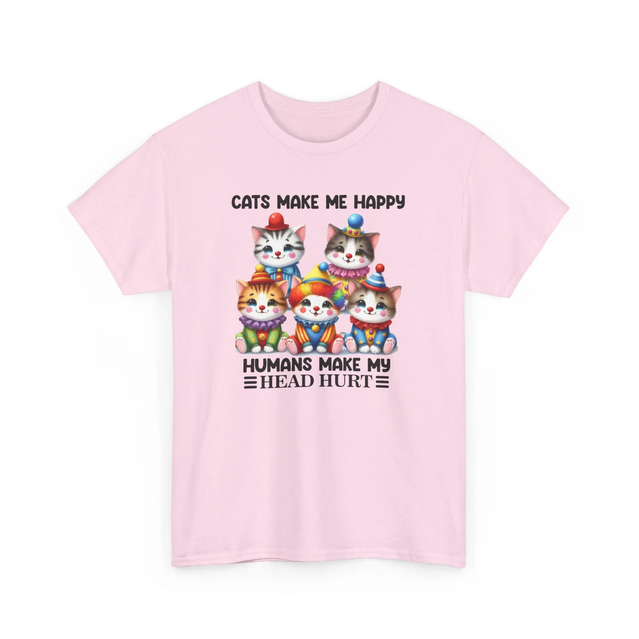 Cats Make Me Happy Tee