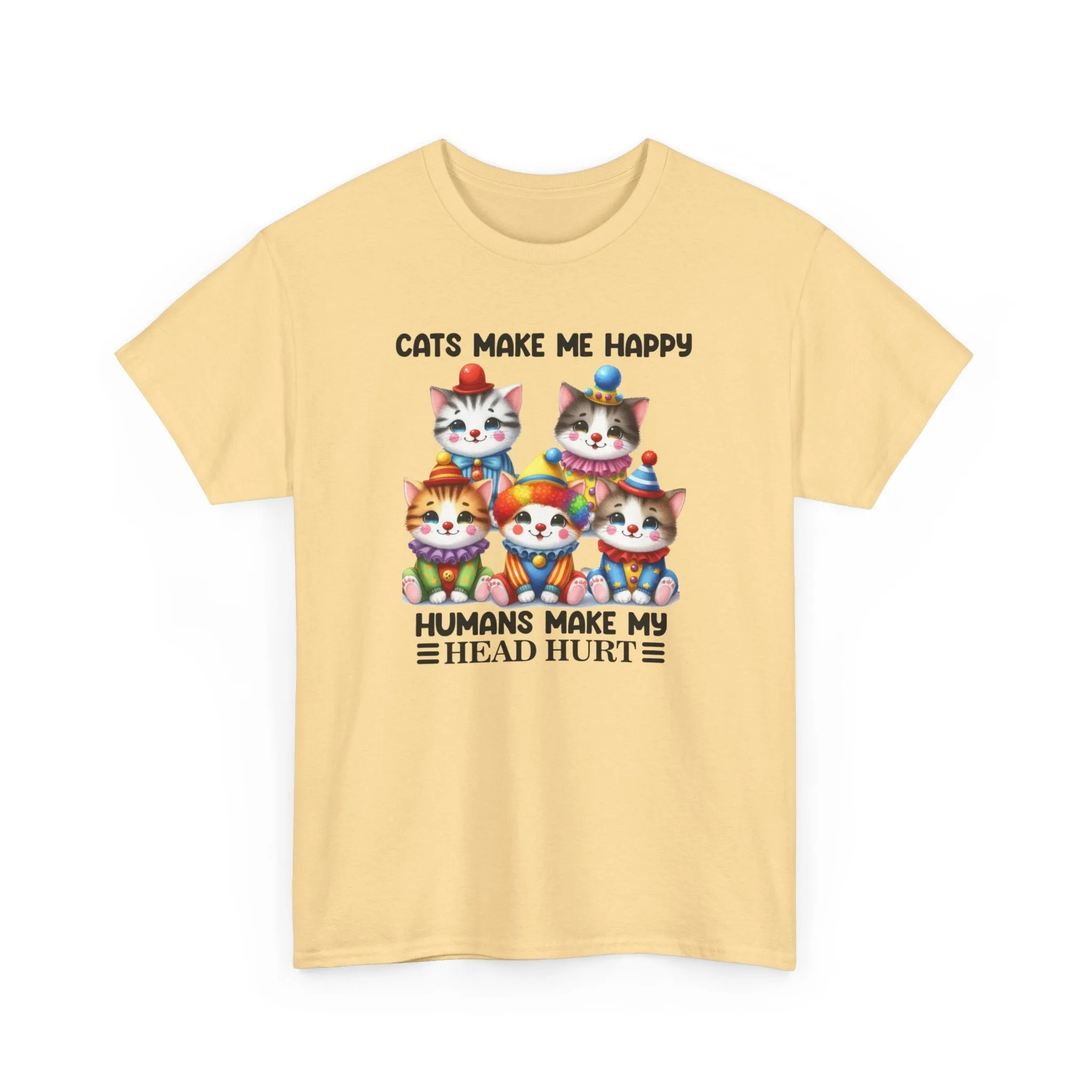 Cats Make Me Happy Tee