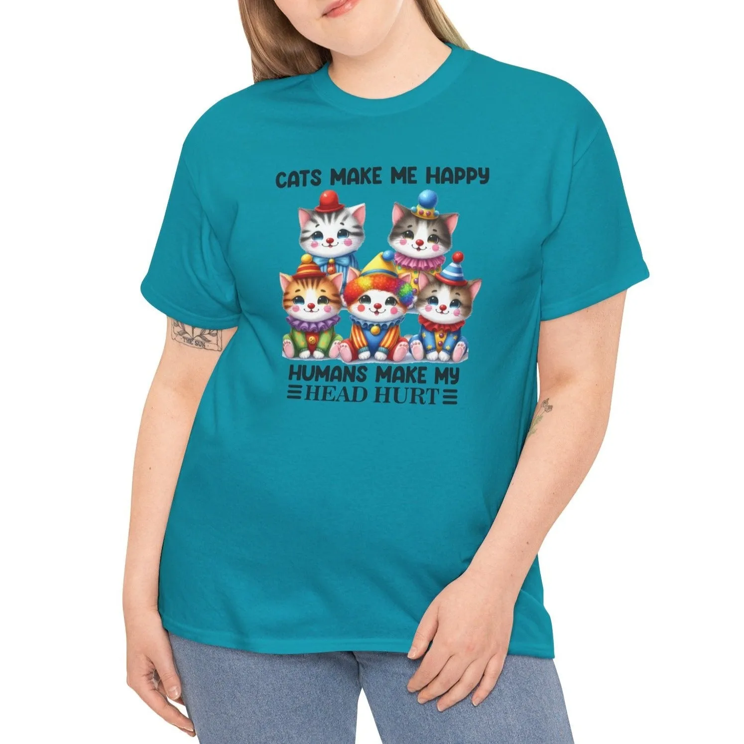 Cats Make Me Happy Tee