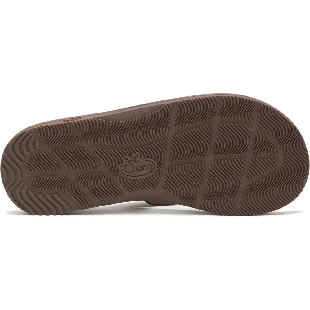 Chaco Classic Leather Flip Sandal - Dark Brown