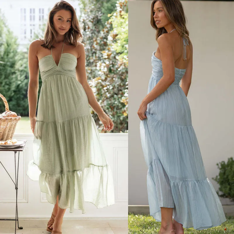 Chiffon Sleeveless summer Dress