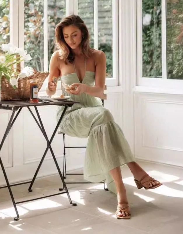 Chiffon Sleeveless summer Dress