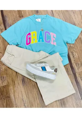 Colorful GRACE in Turqoise
