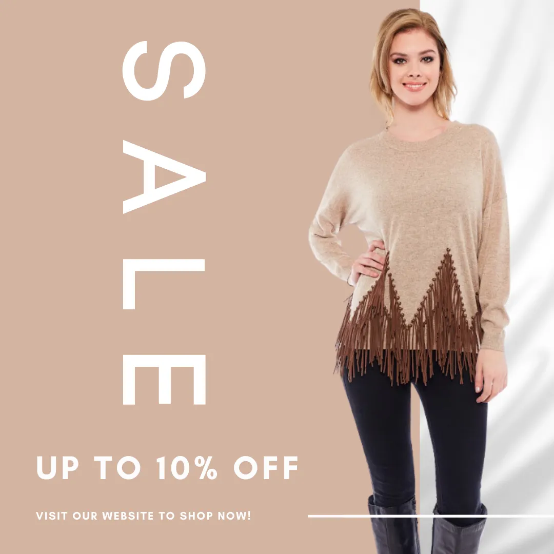 Discover Women's Beige Sweaters Online