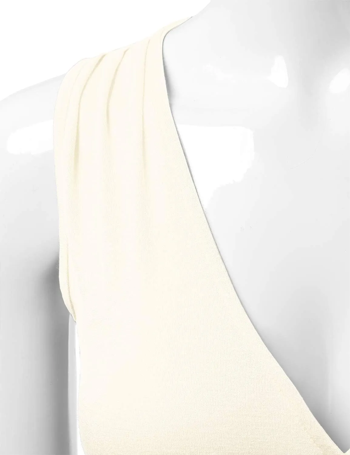 DOUBLJU Tank Tops For Women Cami Deep V Neck Sleeveless Satin Ruched Hem Tops Casual Basic Wrap T Shirts with Plus Size