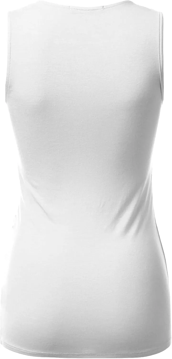 DOUBLJU Tank Tops For Women Cami Deep V Neck Sleeveless Satin Ruched Hem Tops Casual Basic Wrap T Shirts with Plus Size