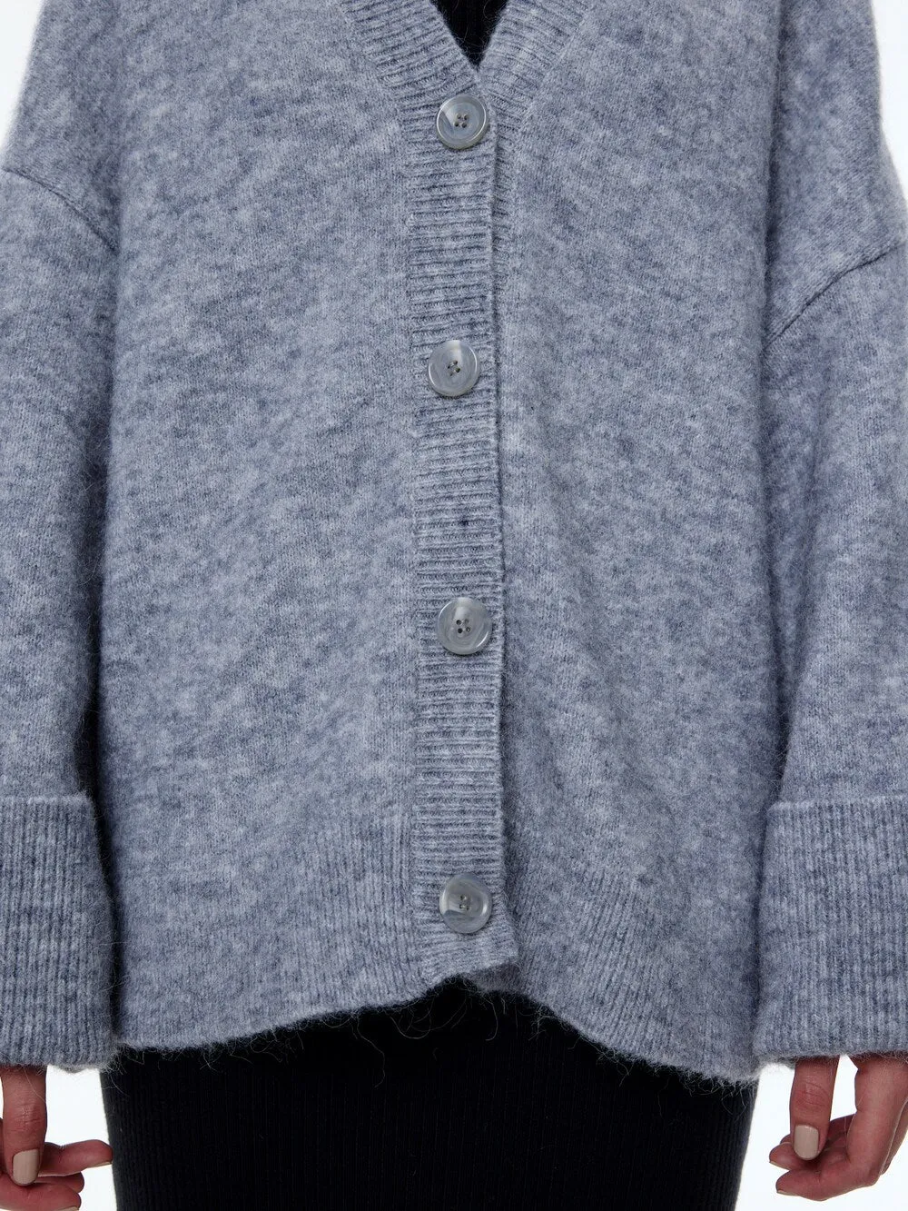 Edited Haima knitted cardigan, gray