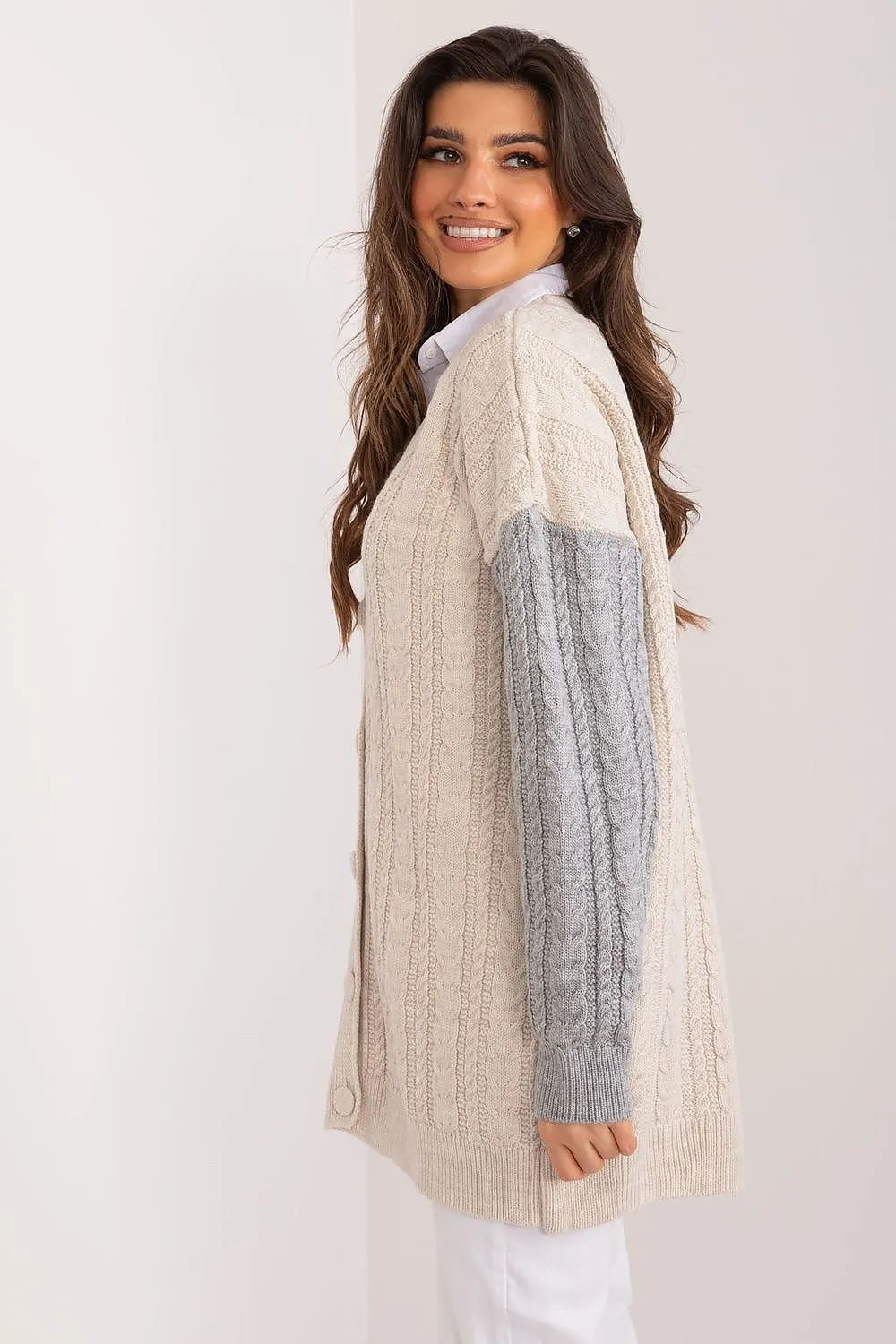 Elegance Unbuttoned Cardigan